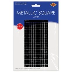 Black Metallic Party Square Curtain (6 Packages) -Bulk Party Supplies Shop 53946 BK i3 8f2b4a3a c399 4db4 a2d2 042ccf1944a0