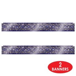 Metallic Ramadan Fringe Banner (12 Per Case) -Bulk Party Supplies Shop 53957 i7 1