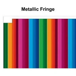 Metallic Fiesta Fringe Banner (12 Per Case) -Bulk Party Supplies Shop 53960 i1 153736ae aa8e 44fe 8d0c b5cb5bbfeae0