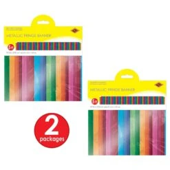 Metallic Fiesta Fringe Banner (12 Per Case) -Bulk Party Supplies Shop 53960 i3 1
