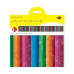 Metallic Fiesta Fringe Banner (12 Per Case) -Bulk Party Supplies Shop 53960 i3 b74dcec1 1229 4693 b2cf e90ae9611f79