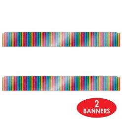 Metallic Fiesta Fringe Banner (12 Per Case) -Bulk Party Supplies Shop 53960 i7 1