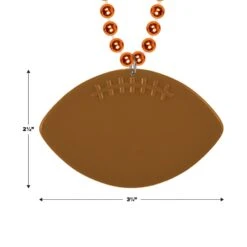 Orange Party Bead Necklaces With Football Medallion (12 Per Case) 13 Orange Party Bead Necklaces With Football Medallion (12 Per Case) -Bulk Party Supplies Shop 53962 O i5 1 c214014b 9e03 47af 8dc4 6cc4af2f3b79