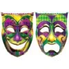 Mardi Gras Jumbo Foil Comedy & Tragedy Face Cutouts (12 Packages) -Bulk Party Supplies Shop 54004 e3ca8f64 f882 4b1a a9cf e0578da3170d