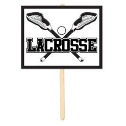 Lacrosse Party Yard Sign