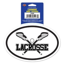 Lacrosse Party Peel 'N Place Clings