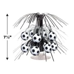 Soccer Ball Mini Party Cascade Centerpiece -Bulk Party Supplies Shop 54098 i5