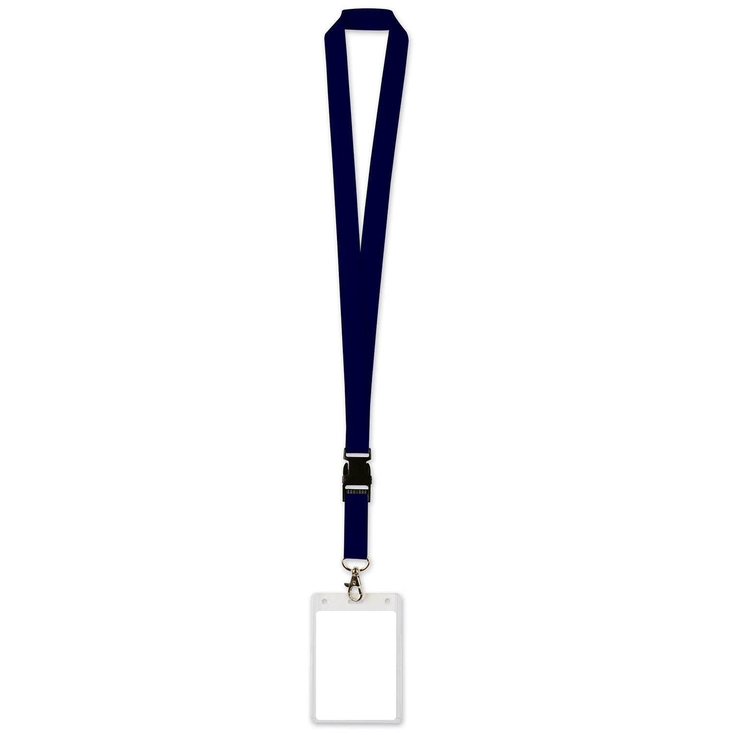 Lanyard With Card Holder - Black 1 Lanyard With Card Holder - Black