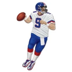 Jointed Quarterback Party Cutout