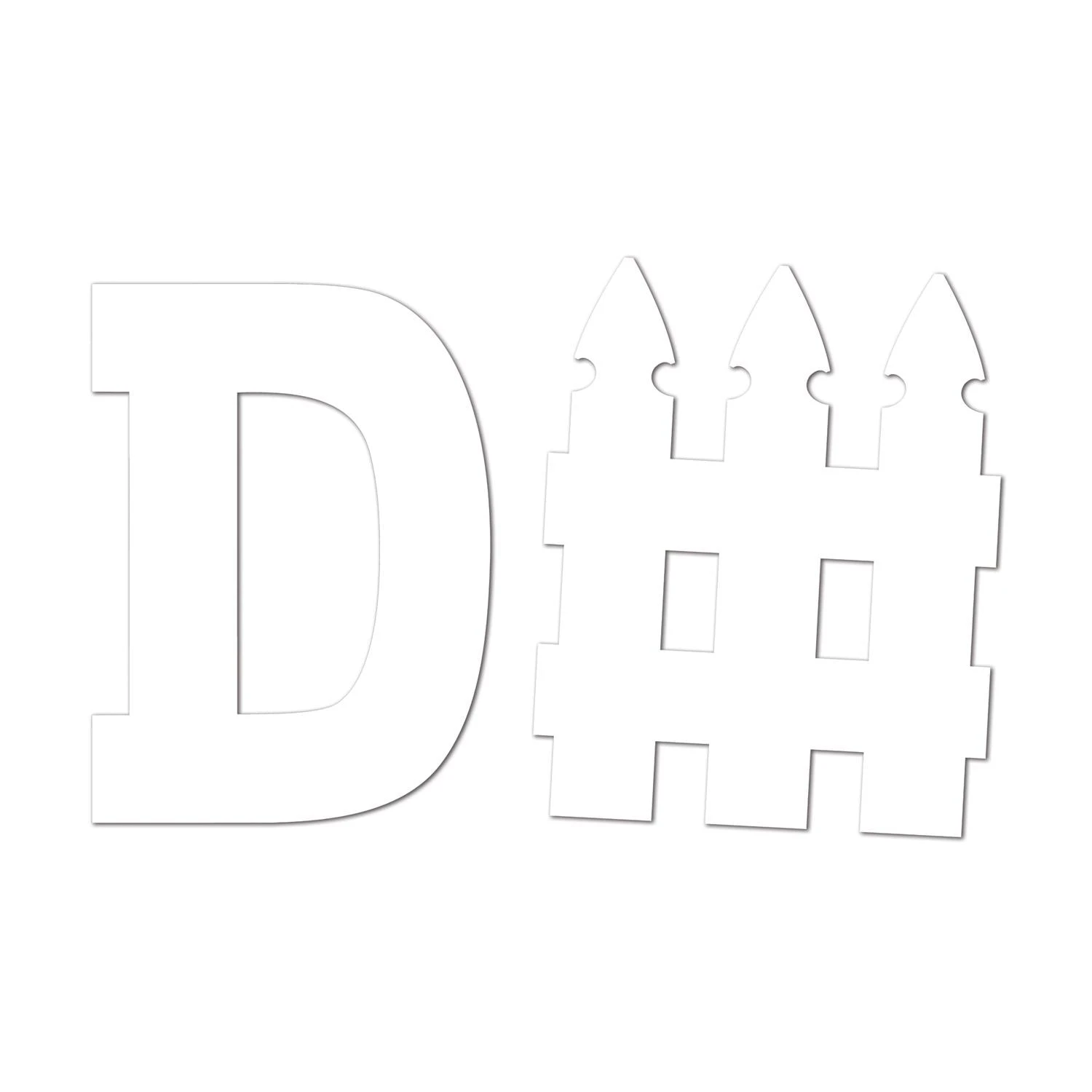 D-Fence Party Cutout Set 1 D-Fence Party Cutout Set