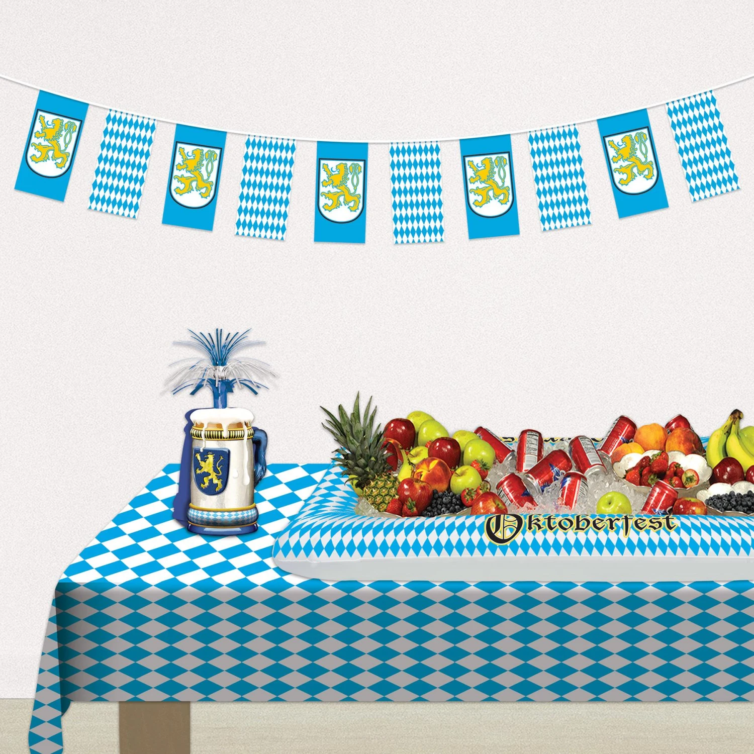 12 Ft. Oktoberfest Pennant Banner 2 12 Ft. Oktoberfest Pennant Banner - Image 2