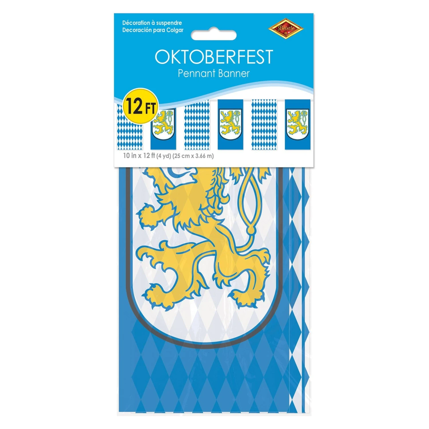 12 Ft. Oktoberfest Pennant Banner 3 12 Ft. Oktoberfest Pennant Banner - Image 3