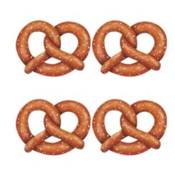 Oktoberfest Pretzel Cutout Decorations (4 Per Package)