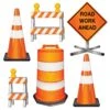 Road Crew Cutouts (6 Per Package) -Bulk Party Supplies Shop 54376