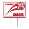 Soccer Party Plastic Yard Sign - England -Bulk Party Supplies Shop 54477 ENG