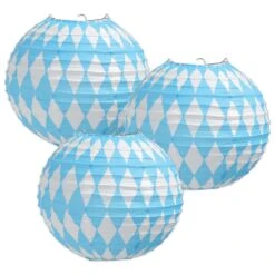 Oktoberfest Paper Lanterns (3 Per Package)