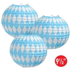 Oktoberfest Paper Lanterns (3 Per Package) -Bulk Party Supplies Shop 54548 i5