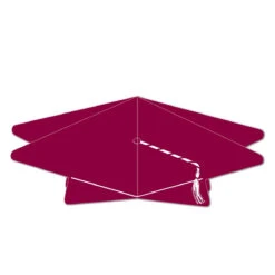 3-D Grad Cap Graduation Party Centerpiece