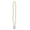 Bead Necklace With Grad Graduation Party Glass - Gold -Bulk Party Supplies Shop 54652 GD