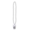 Graduation Party Bead Necklaces With Grad Glass - White -Bulk Party Supplies Shop 54652 W