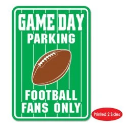 Game Day Party Parking Sign -Bulk Party Supplies Shop 54660 i4 7b986845 5541 4e03 b20c 60470ef4c3e5
