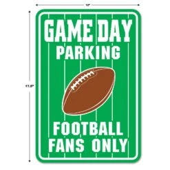Game Day Party Parking Sign -Bulk Party Supplies Shop 54660 i5 5428b7cf ce81 4c70 aa66 e144dd62b4c7
