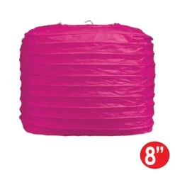Party Square Paper Lanterns Cerise (2 Per Package) 11 Party Square Paper Lanterns Cerise (2 Per Package) -Bulk Party Supplies Shop 54734 C i5