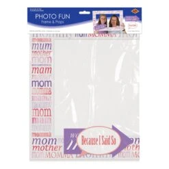 Mother's Day Photo Fun Frame -Bulk Party Supplies Shop 54808 i3