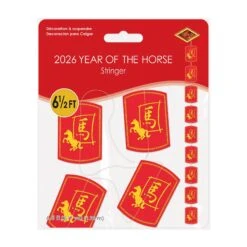 Year Of The Horse Stringer -Bulk Party Supplies Shop 54865 HRS i3