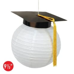 Grad Cap Graduation Party Paper Lanterns (2 Per Package) -Bulk Party Supplies Shop 54933 i5
