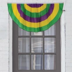4 Ft- Mardi Gras Fabric Bunting (1 Bunting Per Package) -Bulk Party Supplies Shop 54991 GGP i2 1 34ba8af3 06b3 4188 a497 51b5acb3a323