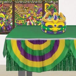 4 Ft- Mardi Gras Fabric Bunting (1 Bunting Per Package) -Bulk Party Supplies Shop 54991 GGP i2 e3d939e3 eab5 4784 bcc4 0e26797c9db5