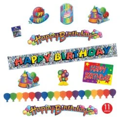 11 Piece Happy Birthday Party Kit -Bulk Party Supplies Shop 55022 i4 d2f67420 b42e 41f0 8014 8bac277db1ab