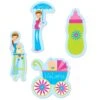 Showers Of Joy Cutouts (4 Per Package) 20 Showers Of Joy Cutouts (4 Per Package) -Bulk Party Supplies Shop 55029