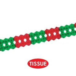 Christmas Arcade Garland - Red & Green -Bulk Party Supplies Shop 55035 RG i4