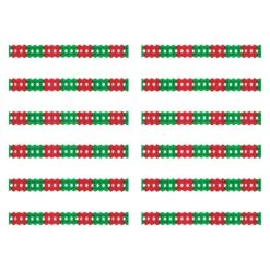 Christmas Arcade Garland - Red & Green -Bulk Party Supplies Shop 55035 RG i7