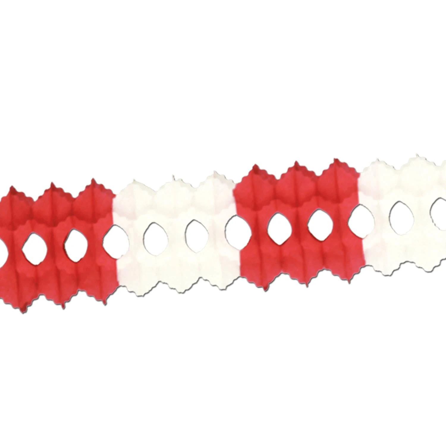 Valentine's Day Arcade Garland - Red & White 1 Valentine's Day Arcade Garland - Red & White
