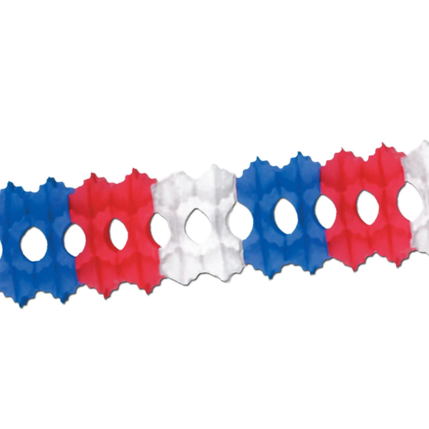 Arcade Party Garland - Red - White - Blue 1 Arcade Party Garland - Red - White - Blue