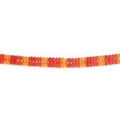 Thanksgiving Packaged Arcade Garland - Golden-yellow - Orange - Red