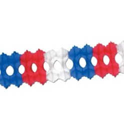 Packaged Arcade Party Garland - Red - White - Blue