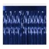 1-Ply Metallic Party Fringe Drape - Blue -Bulk Party Supplies Shop 55038 B