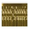1-Ply Metallic Party Fringe Drape - Gold