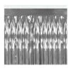 Packaged 1-Ply Metallic Party Fringe Drape - Silver -Bulk Party Supplies Shop 55039 S