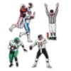 Football Party Figures (4 Per Package) -Bulk Party Supplies Shop 55174