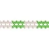 St. Patrick's Day Pageant Garland - Green & White 2 St. Patrick's Day Pageant Garland - Green & White -Bulk Party Supplies Shop 55180 GW