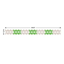 St. Patrick's Day Pageant Garland - Green & White -Bulk Party Supplies Shop 55180 GW i5