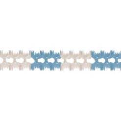 Party Pageant Garland - Light Blue & White
