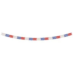 Pageant Party Garland - Red - White - Blue 8 Pageant Party Garland - Red - White - Blue -Bulk Party Supplies Shop 55180 RWB i4