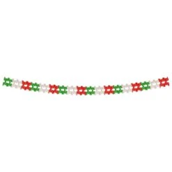 Fiesta Pageant Garland - Red - White - Green -Bulk Party Supplies Shop 55180 RWG i4