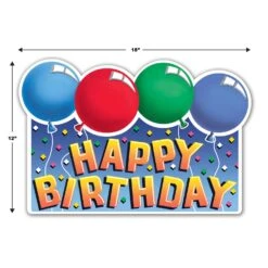 Glittered Happy Birthday Sign -Bulk Party Supplies Shop 55280 i5 d9a12957 7ca2 45c0 903a 5493ffcf756c